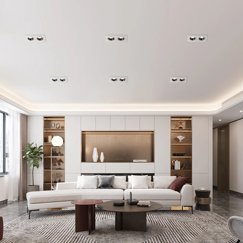 Anti-Glare LED Downlight Dimmable 7W 12W 24W Recessed Ceiling 110V 220V 230V Led Bulb Angle Adjust Spot light lamp | Лампы и освещение