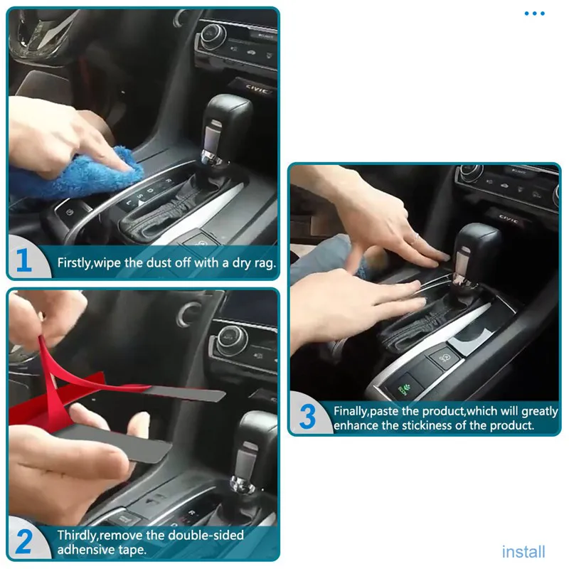 

Car Accessories Interior Styling Decoration Carbon Fiber Stickers Copilot Storage Box For Chevrolet Corvette C7 2014-2019