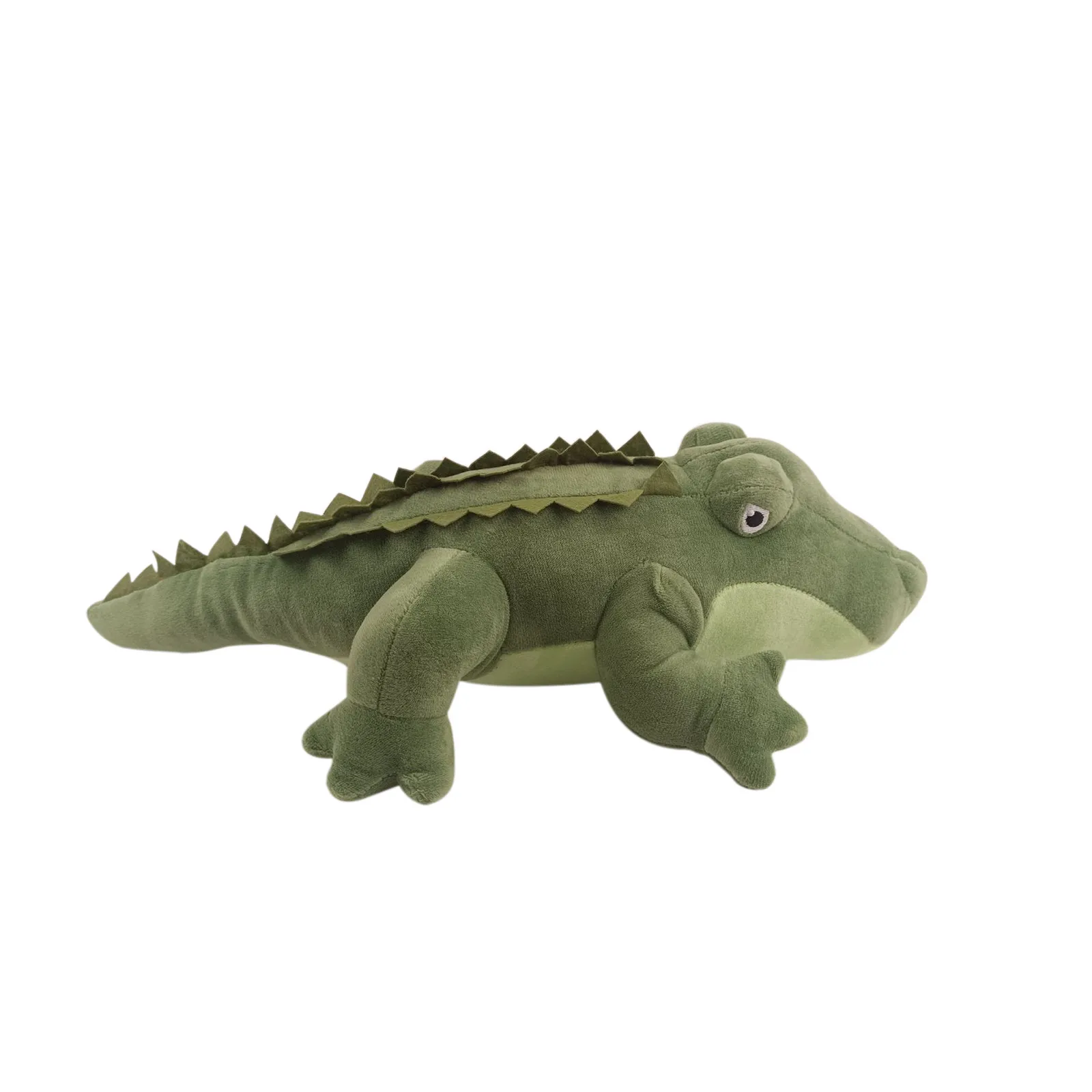 Кавайная мягкая плюшевая игрушка крокодил искусственная зеленая кукла