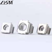 304 stainless steel cage nut floating nut carbon steel cage screw cap cabinet iron nut m3m4m6m8