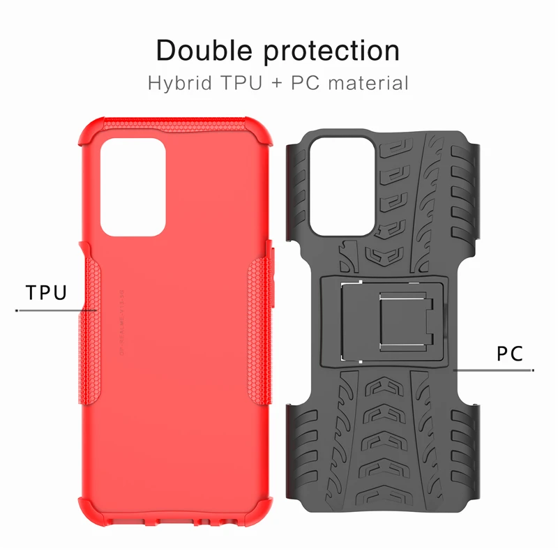 For OPPO Realme V13 Case Robot Silicone Shell Coque Rubber Hard Stand Protector Case For Realme V13 Cover For Realme V13 Case