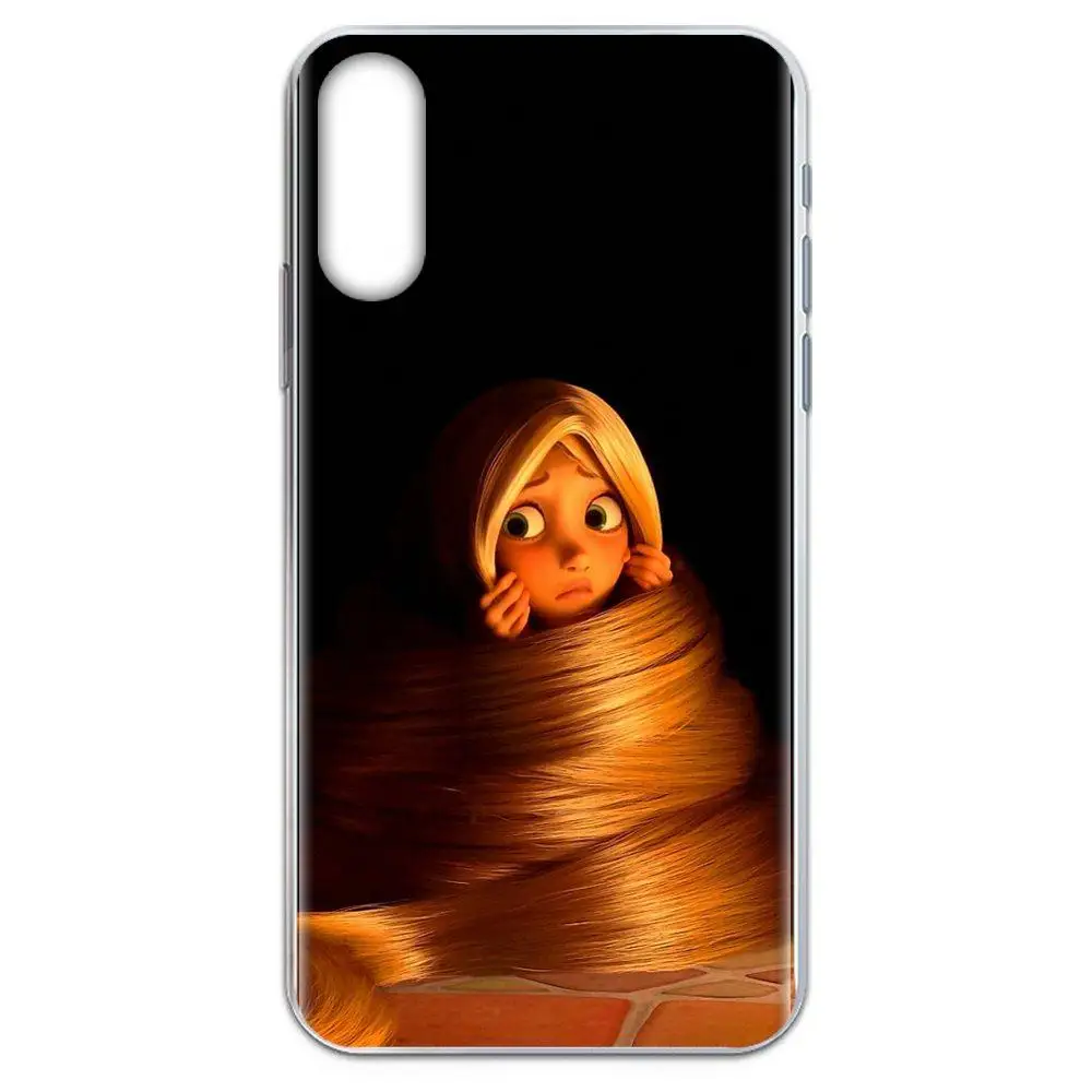 Tangled Рапунцель фонарь ТПУ оболочка Чехлы для Huawei Honor Mate Nova Note 20 20s 30 5 5I 5T 6 7I 7C 8A 8X 9X 10