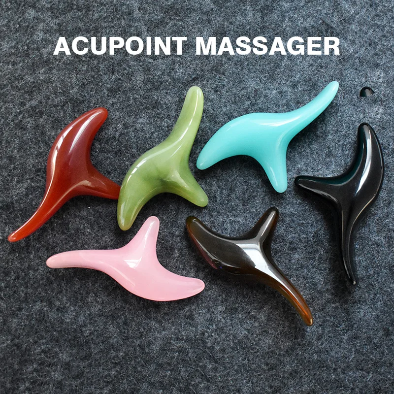 Полимерный воск треугольник птица массаж акупунктурный массажер для тела