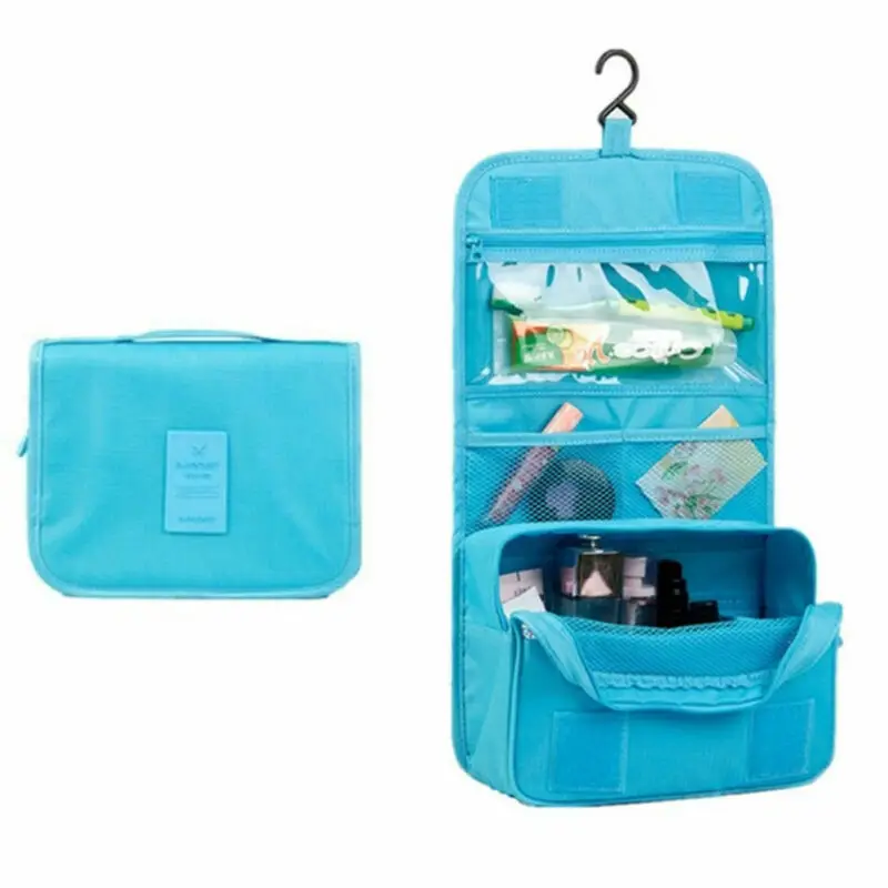 2020 Hot Sale 5Color Hanging Toiletries Bag Makeup Travel Cosmetics Men's Women's Fnishing Shaving Storage | Дом и сад