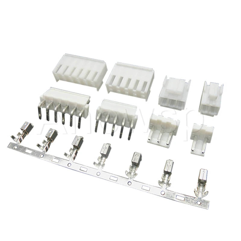 

10sets VH3.96 or CH3.96 Connector Straight/Curved needle+ Housing +Terminal 2P/3P/4P/5P/6P/7P/8P/9P/10P/11P/12P