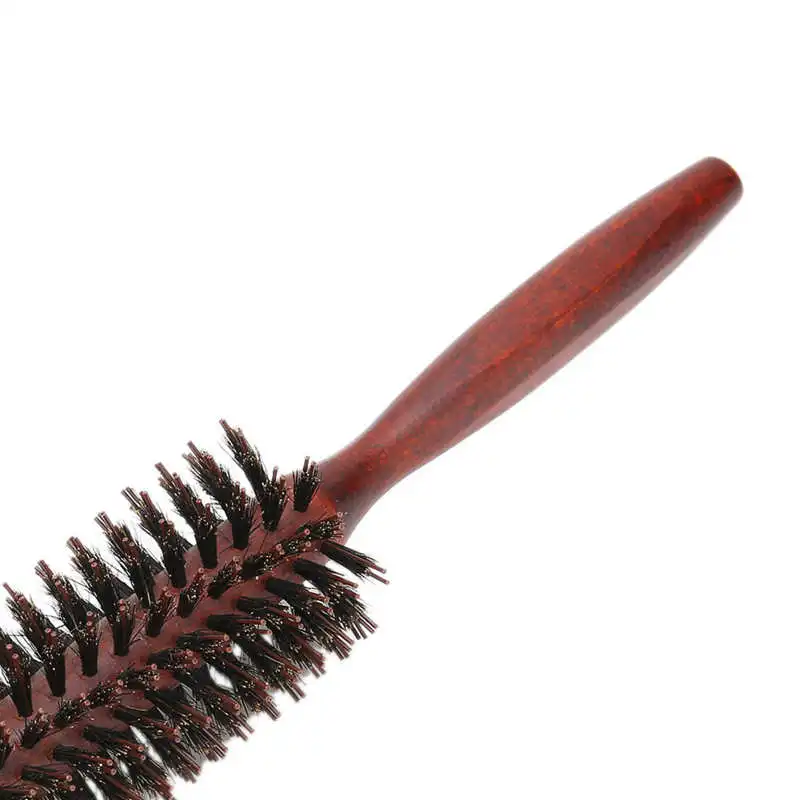 

Bristle Round Brush Round Barrel Hair Brush NonStatic Hairstyling Blow Drying Hair Brush for Home Salon Round Barrel Hair
