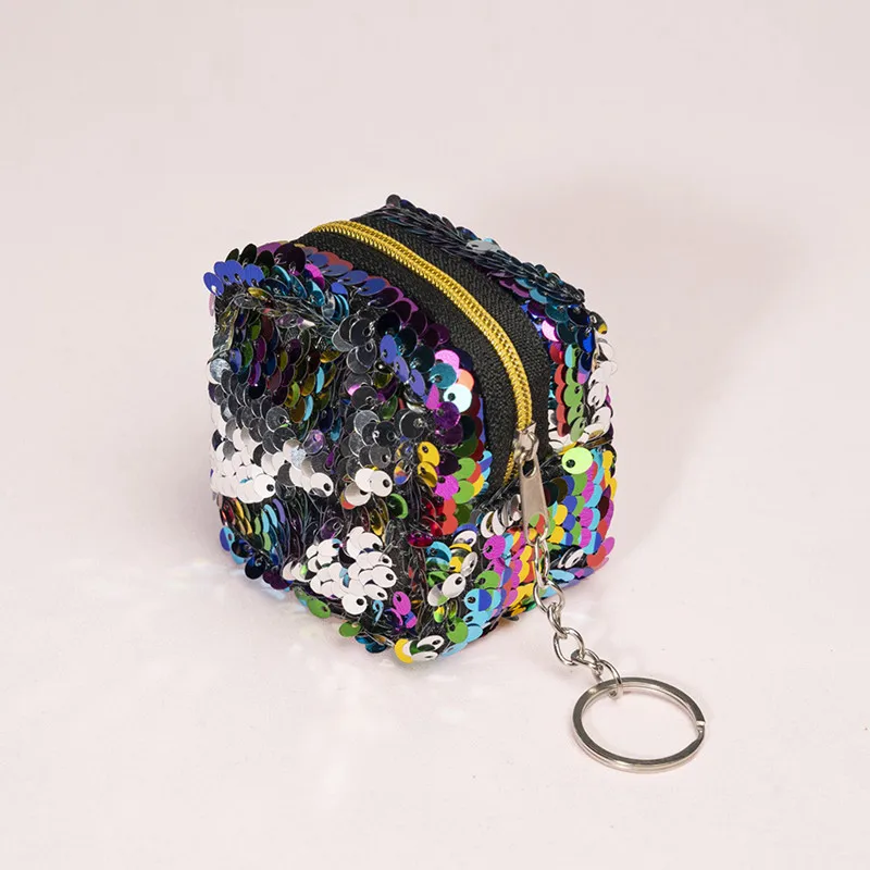 PACGOTH/Новый Модный двухцветный Детский кошелек с блестками для мальчиков и