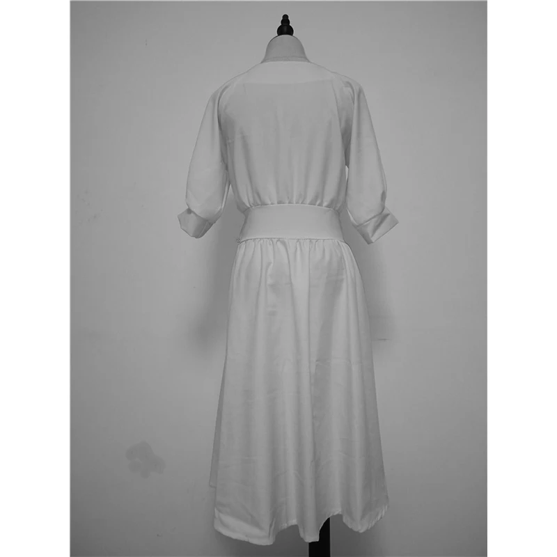 Весна лето 2019 женское облегающее платье с v образным вырезом и рукавами в виде