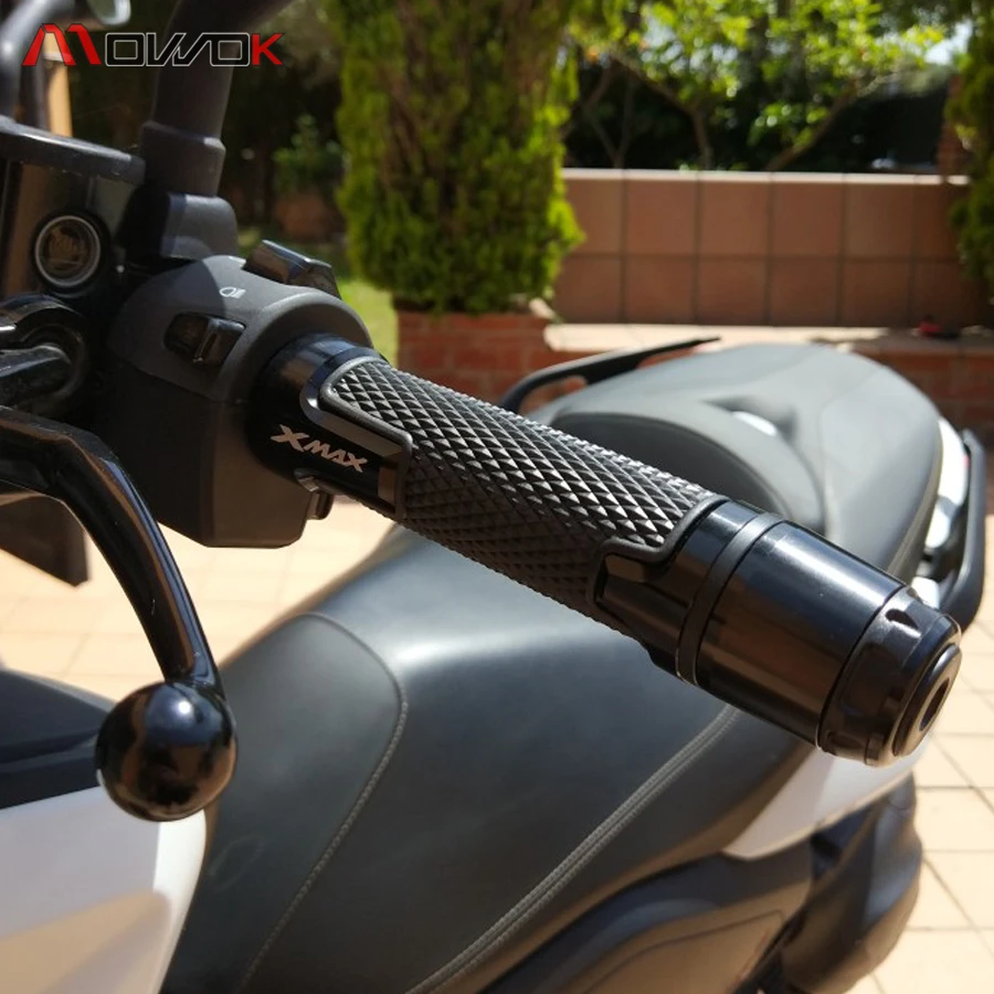 Для yamaha xmax 125 250 300 400 CNC уличные и гоночные мотогонок ручки концы руля для мотоцикла