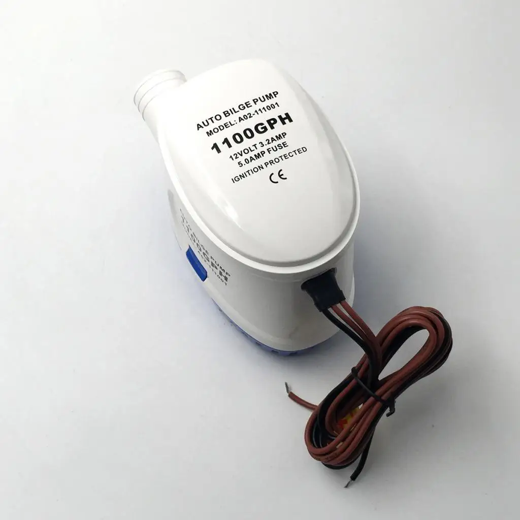 Автоматическая погружные лодка Трюмные насосы водяной насос 12V 1100gph с