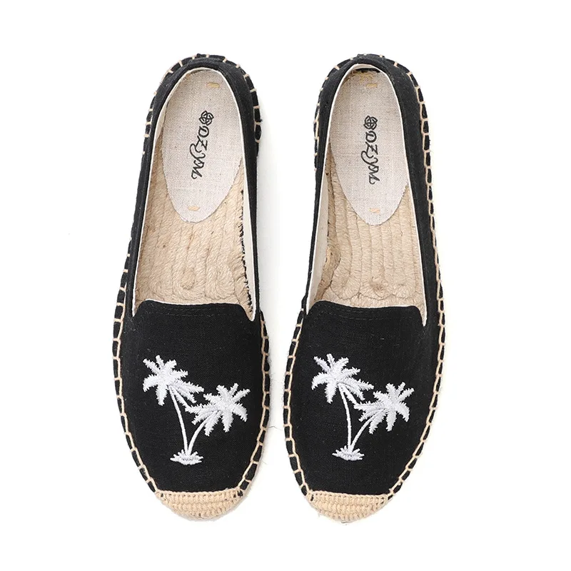 

Shoes Woman Comfortable And Elegant All-Match Espadrilles Platform Mixed Colors Round Toe Modis Female Footwear Slip-on Casual S