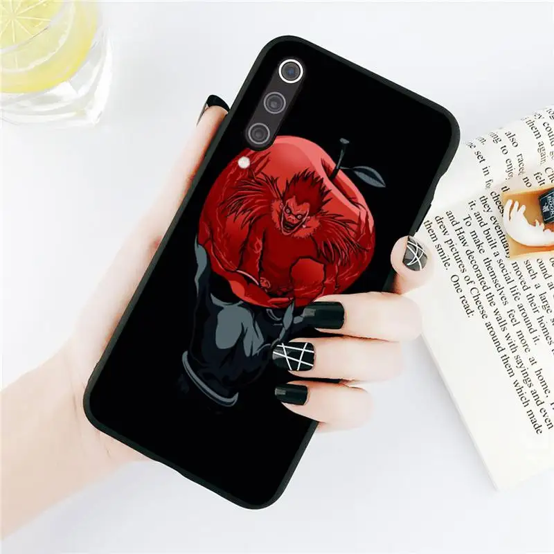

Death Note Anime Ryuk manga Phone Cases For Xiaomi Redmi note 7 8 9 t k30 max3 9 s 10 pro lite Luxury brand shell funda coque