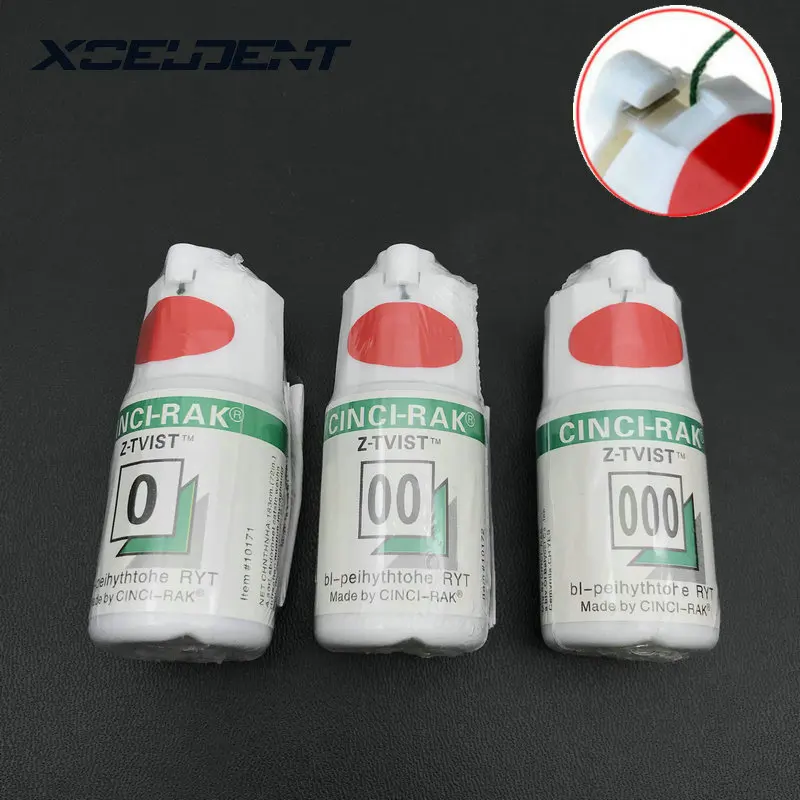 3 бутылки стоматологическая нить одноразовый шнур для вытягивания десен