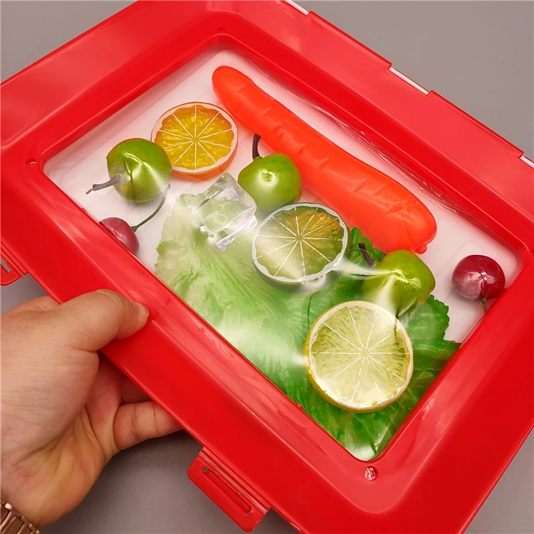 

YDEAPI Creative Food Preservation Tray Food Fresh Keeping Fresh Spacer Organizer Food Preservate Refrigerator Food Storage