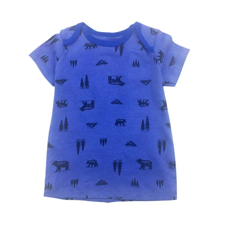 New Hot Sale Boys Kids Brand Clothes T Shirt Children's T-Shirt Baby Boy's Short Sleeves Shirts Clothing Retail |