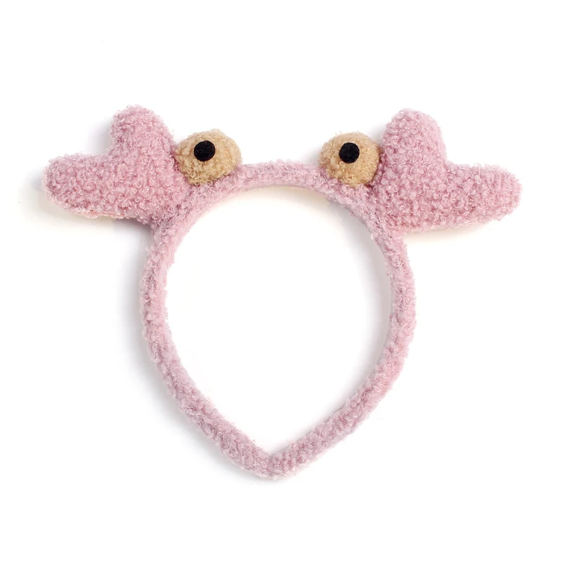

Korean Face Wash Mask Antlers Hair Band Simple Hairband Women's Headband Cute Internet Celebrity Headband Tie Hair Tie Headdress