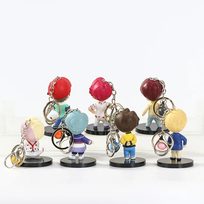 7 шт./компл. Bangtan Boys группы модели игрушки поп звезд Топ A.R.M.Y подарок ПВХ Фигурки