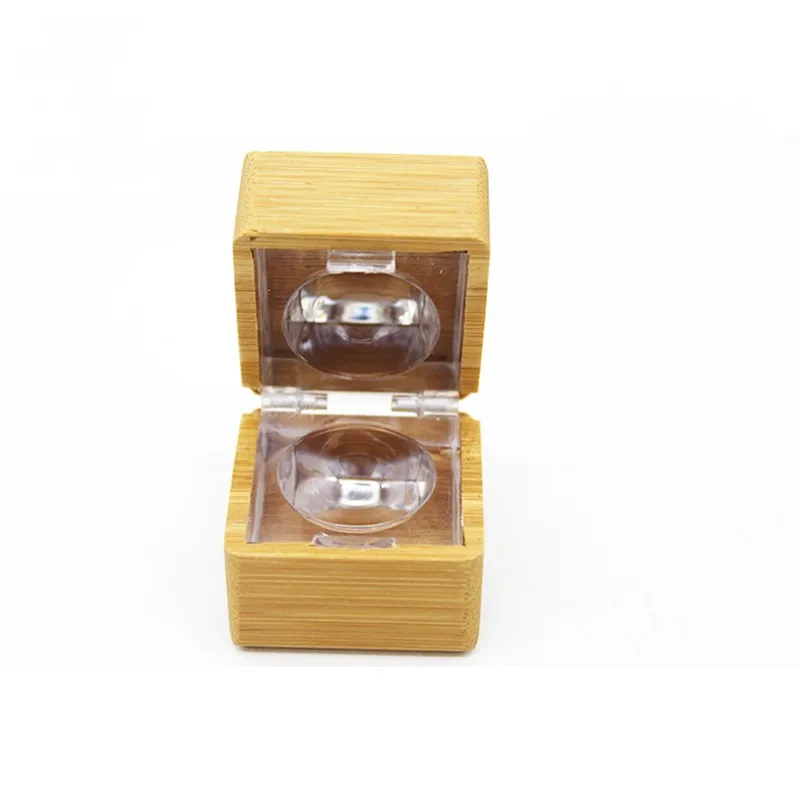 Оптовая продажа новинка пустые Бамбуковые Тени для век мерная палитра теней