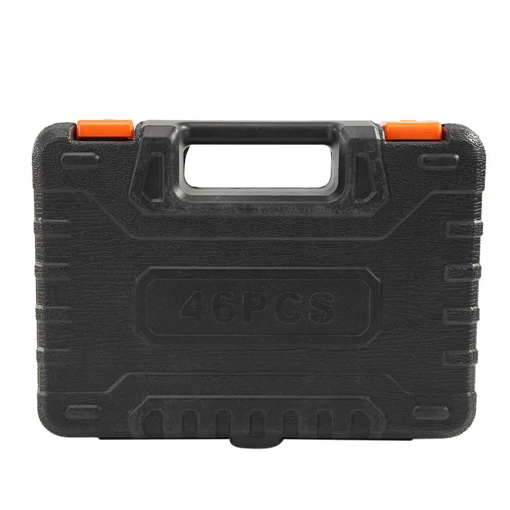 

46Pcs Carbon Steel Combination Tool Set Wrench Batch Head Ratchet Pawl Socket Spanner Screwdriver Household Car Repair Tool
