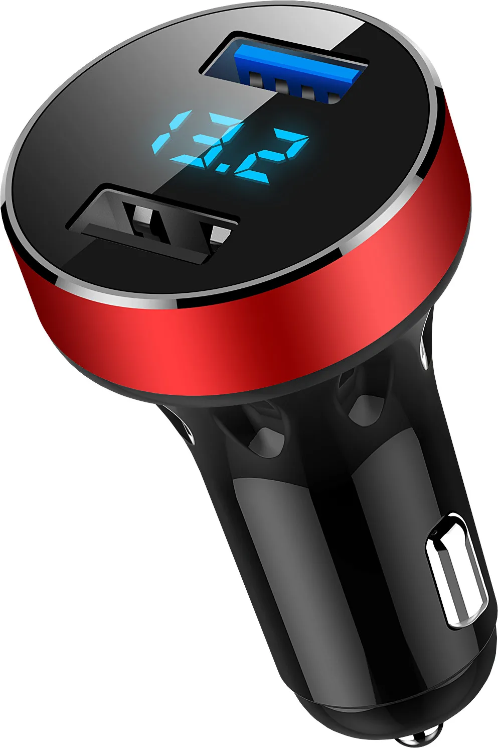 Автомобильное зарядное устройство с двумя USB-портами 12-24 В | Электроника