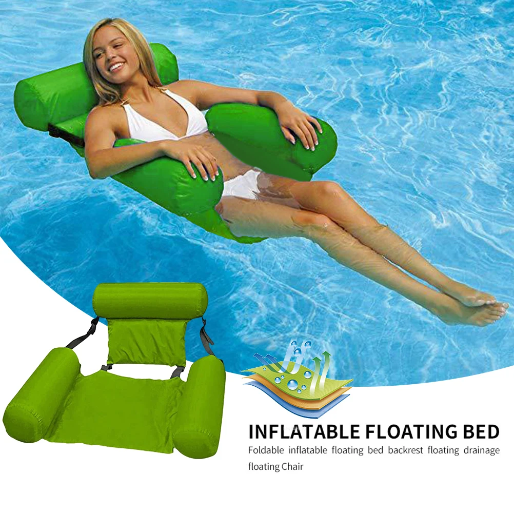 

Летнее Надувное складное плавающее кресло, пляжный бассейн, гамак для водных видов спорта