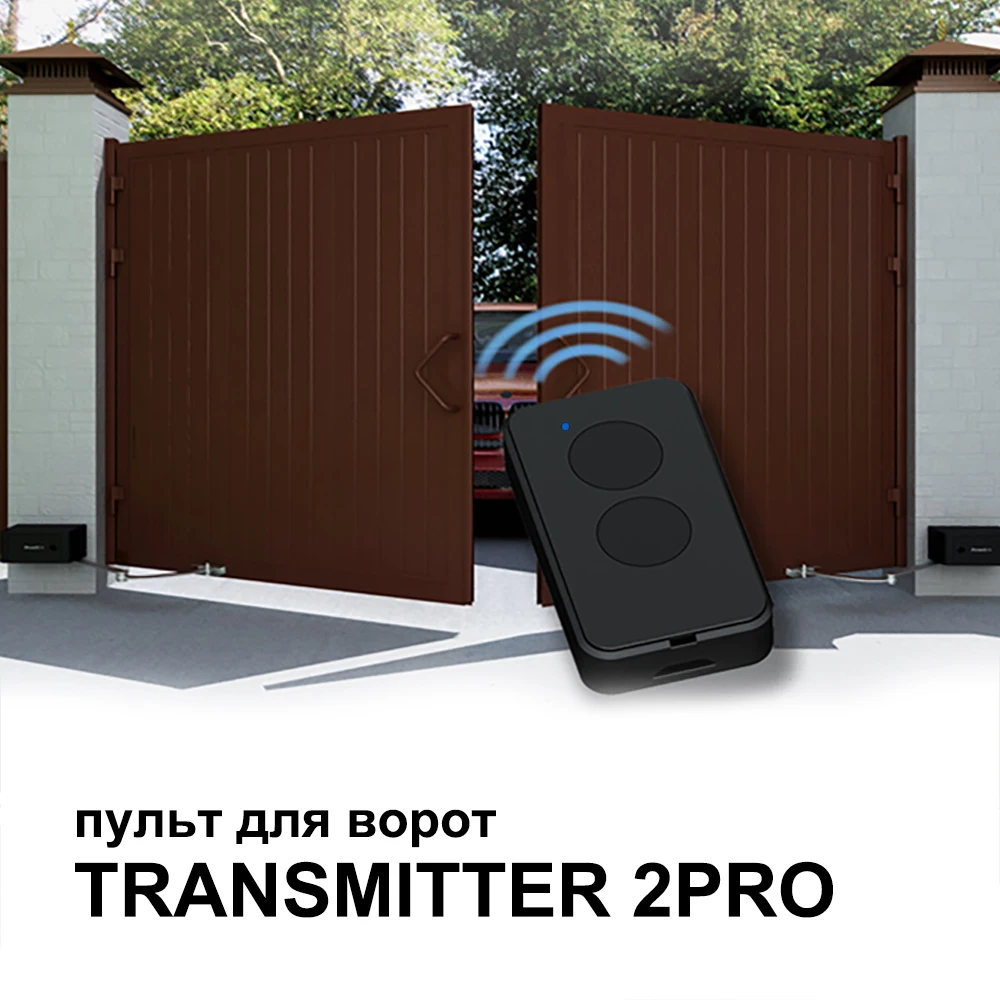 

DOORHAN Gate Remote Control 433MHz Transmitter 2 pro Transmitter 4 Keychain DOORHAN 2 Buttons Barrier DOORHAN Remote for Garage