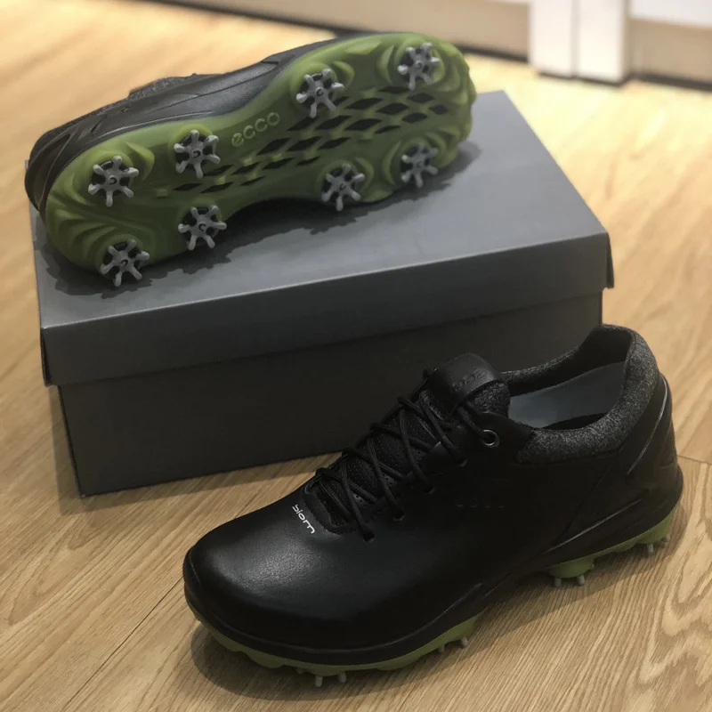 

Genuine Leather Men Professional Golf Shoes Spikes Brand Golf Sport Training Sneakers 2020 New Mens Trainers