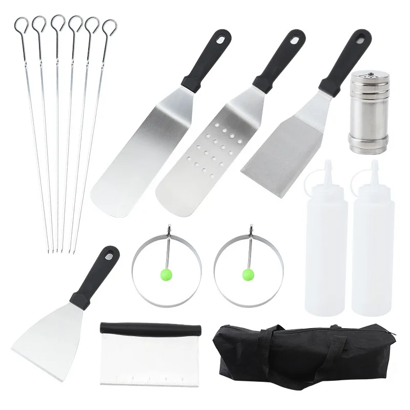 16 шт./компл. барбекю набор инструментов Нержавеющая сталь бутылка для кетчупа