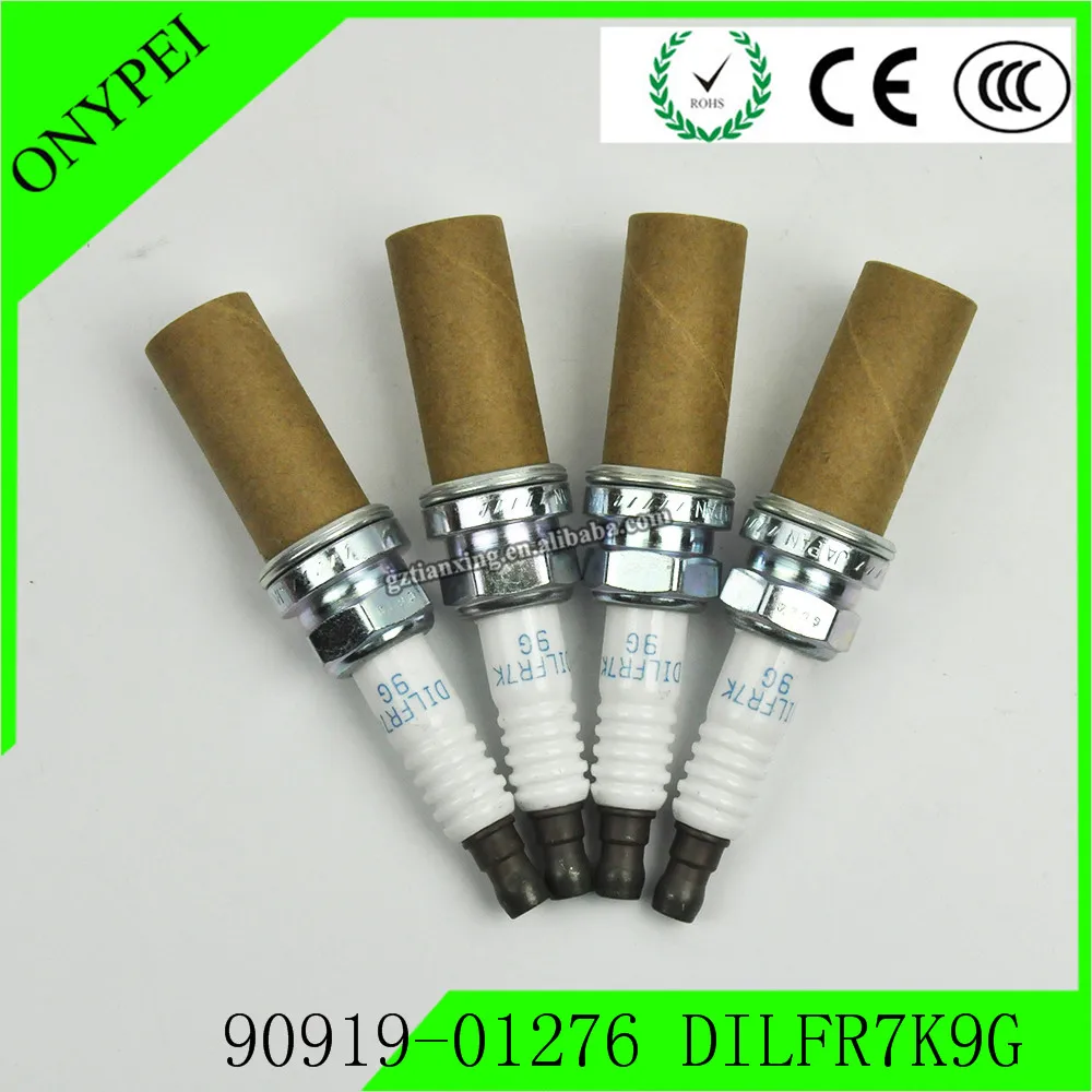 4 шт. 90919 01276 DILFR7K9G двойная иридиевая Свеча зажигания для Lexus 2017 GS Turbo 2016 GS200t 2008 GS300
