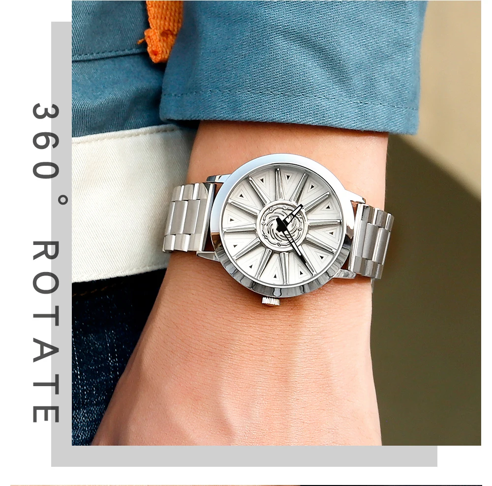 Роскошные брендовые Стильные Классические Мужские часы-скелетоны из