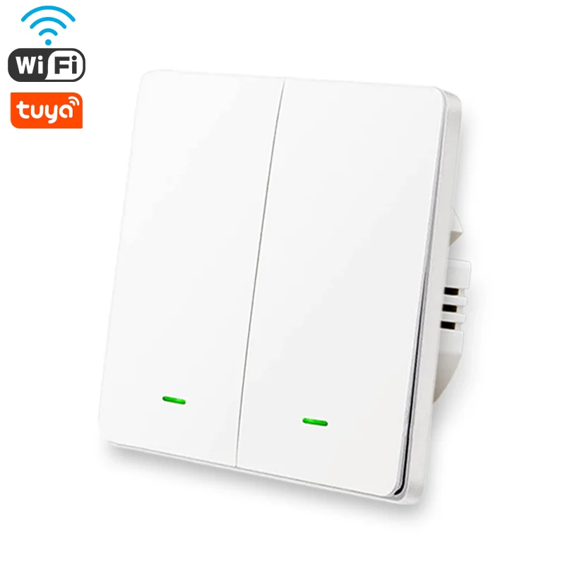 Умный настенный светильник Wi Fi кнопка управления 1/2/3 Gang Tuya 86 беспроводная панель