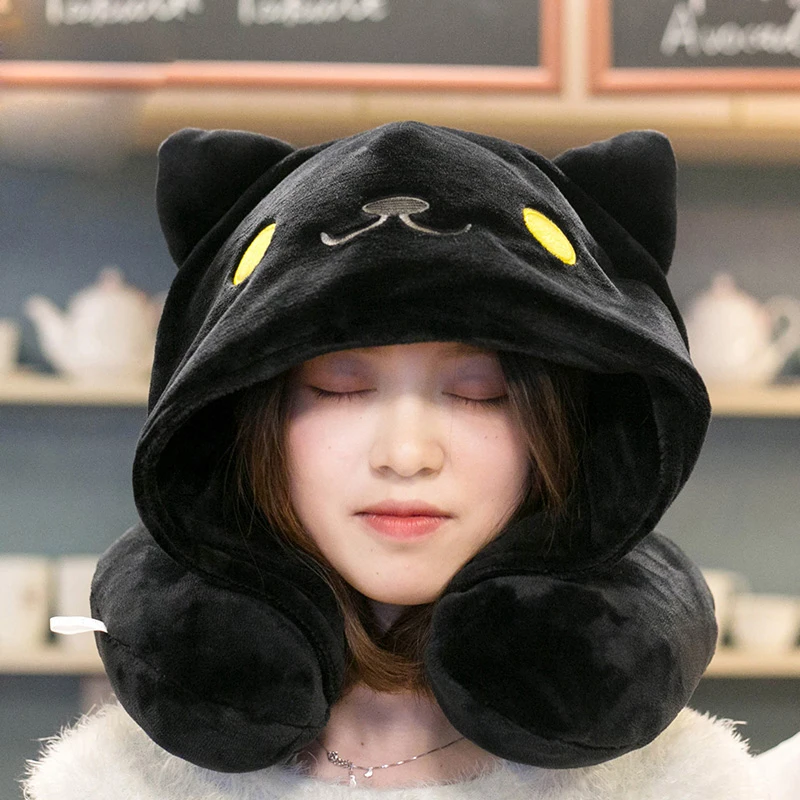 Аниме Сейлор Мун Yuujincho Neko Atsume косплей милый Кот Теплый для шеи протектор шапочка