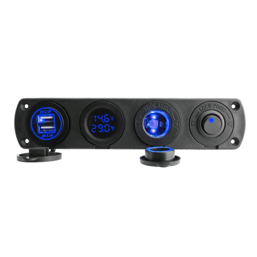 

Водонепроницаемое автомобильное зарядное устройство, автомобильные электронные запчасти, панель переключателя, температурный источник п...