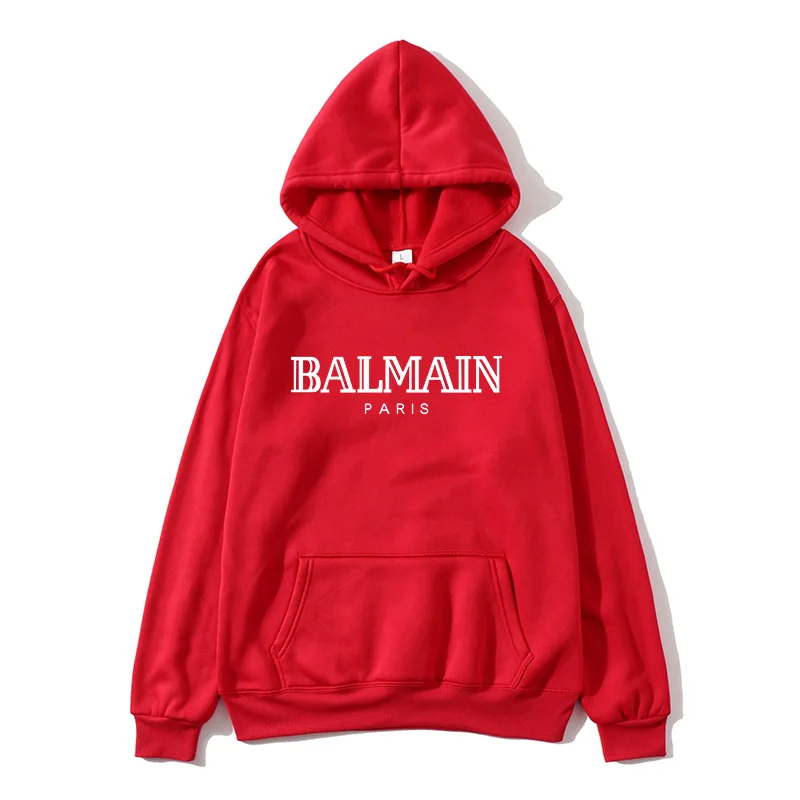 

Spring, Autumn/Winter Cartoon Images Text Printing Letters Large Size Unisex Thick Hat Fashion Filling Women Men's Sweatshirt