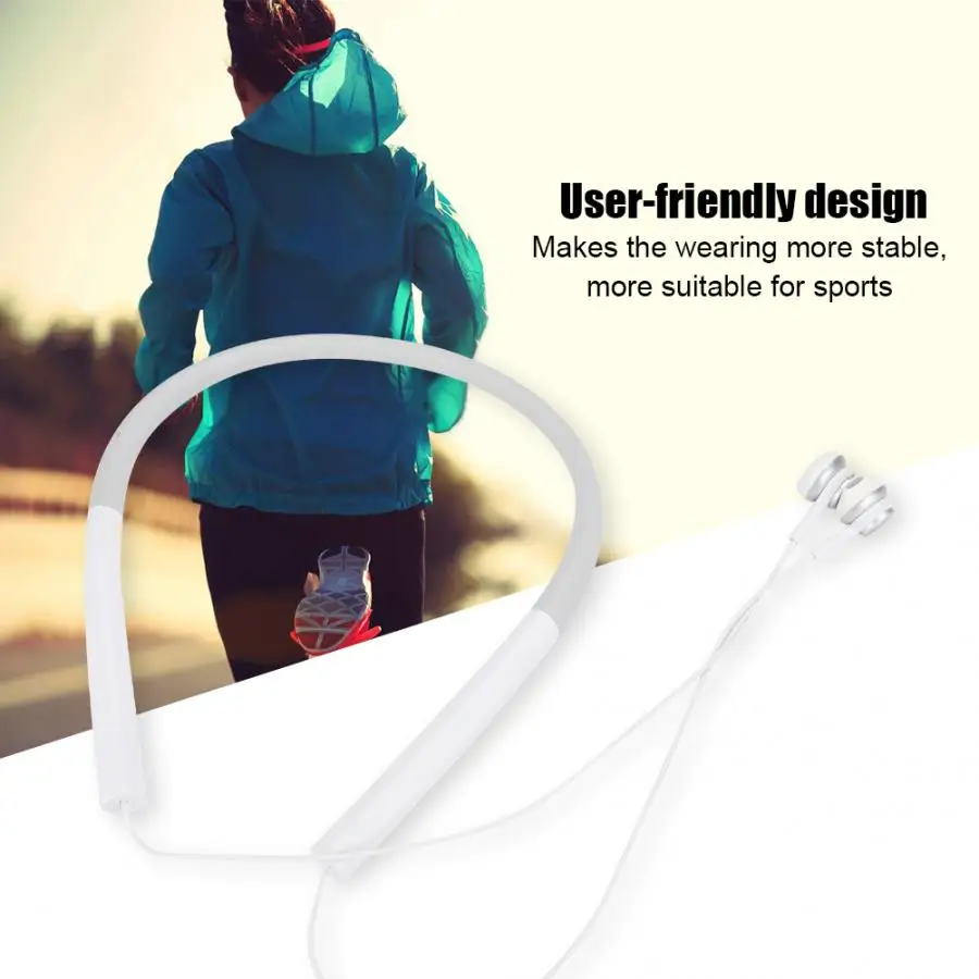 Встроенный магнит на лямке вокруг шеи Тип наушники с низким уровнем Мощность 100