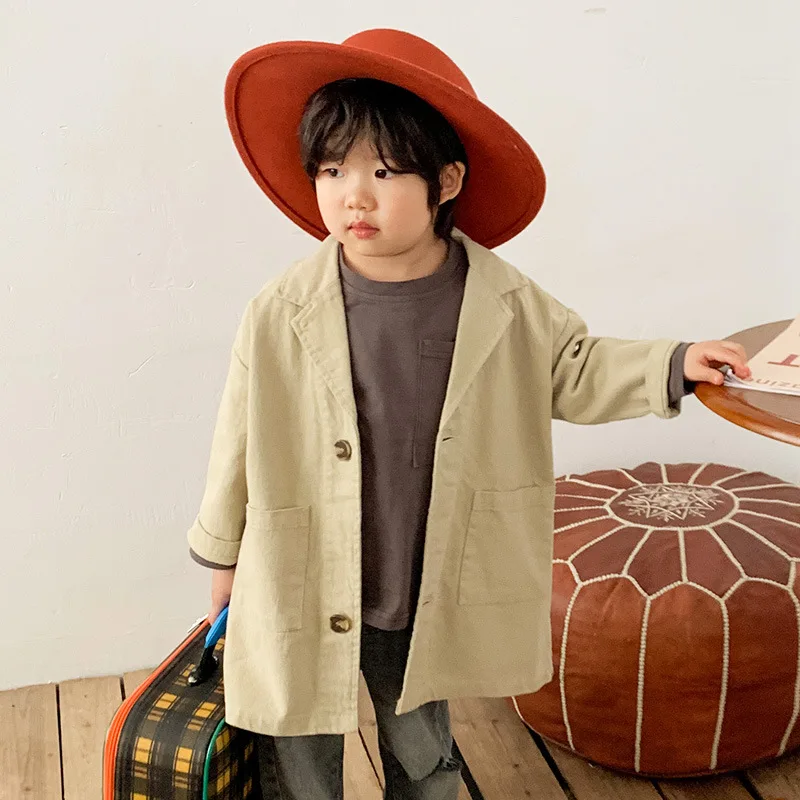 

2021 new girls jacket windbreaker Korean youth clothes children windbreaker jacket autumn children boy jacket spring