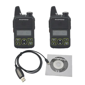 Портативная рация baofeng, bf-t1, UHF, 400-470 МГц, 20 каналов, 1 Вт, 2 шт.