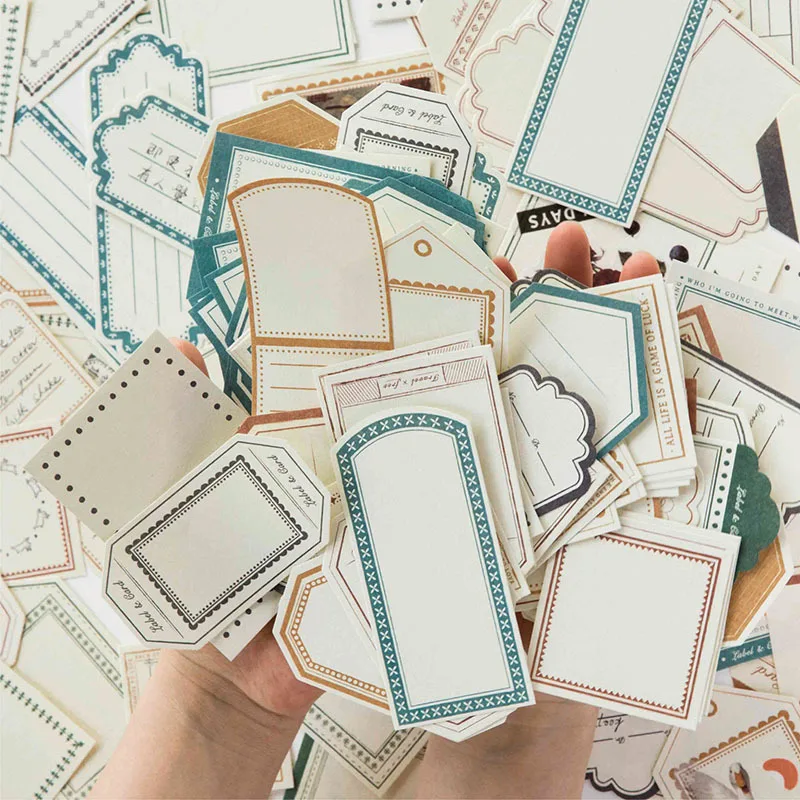 Блокнот для записей со старыми рамками в стиле ретро блокнот канцелярские