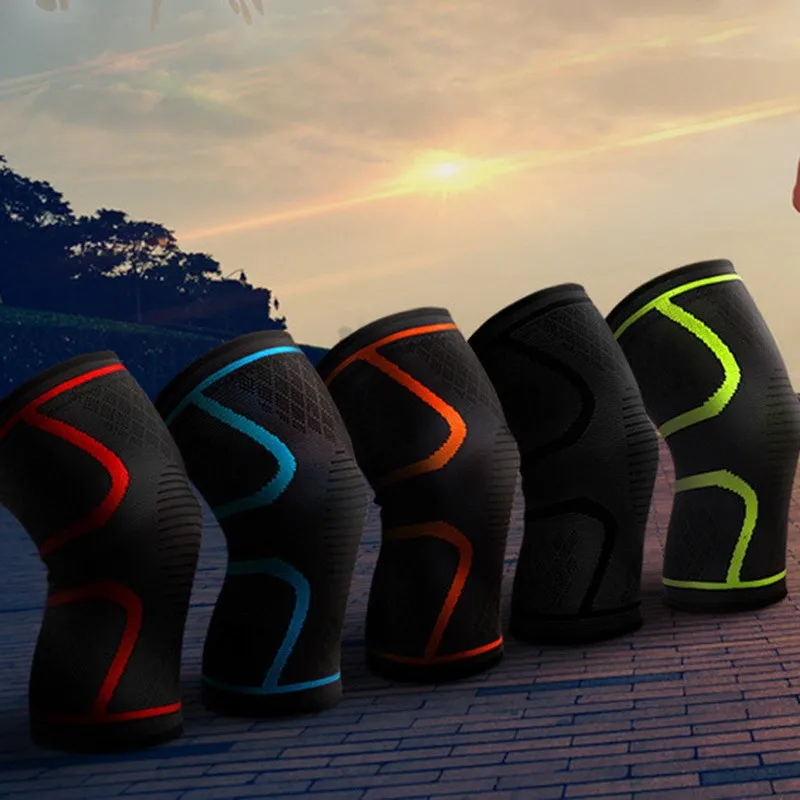 

Pad for Knee Running Knee Elastic Fitness Sport Compression Volleyball Basketball Joints Sleeve 1PC Nylon Support Braces Cycling