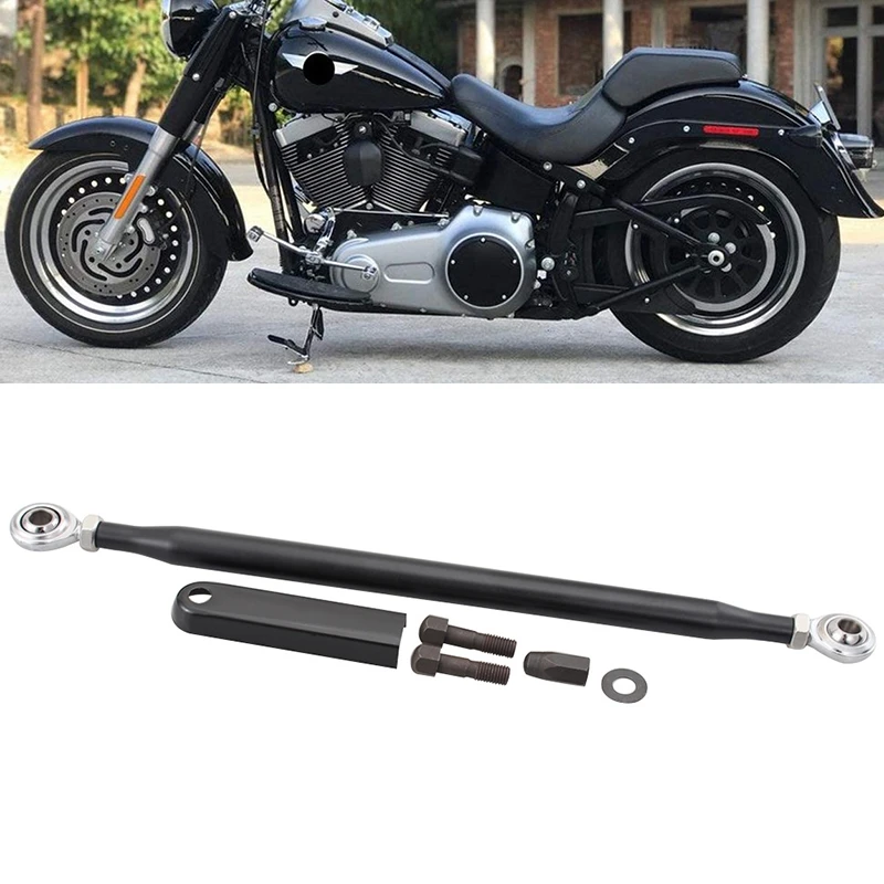 

Motorcycle Gear Shift Linkage Lever Aluminum Black 32MM for Electra Street Tour Dyna Wide Glide Road Softail Trike