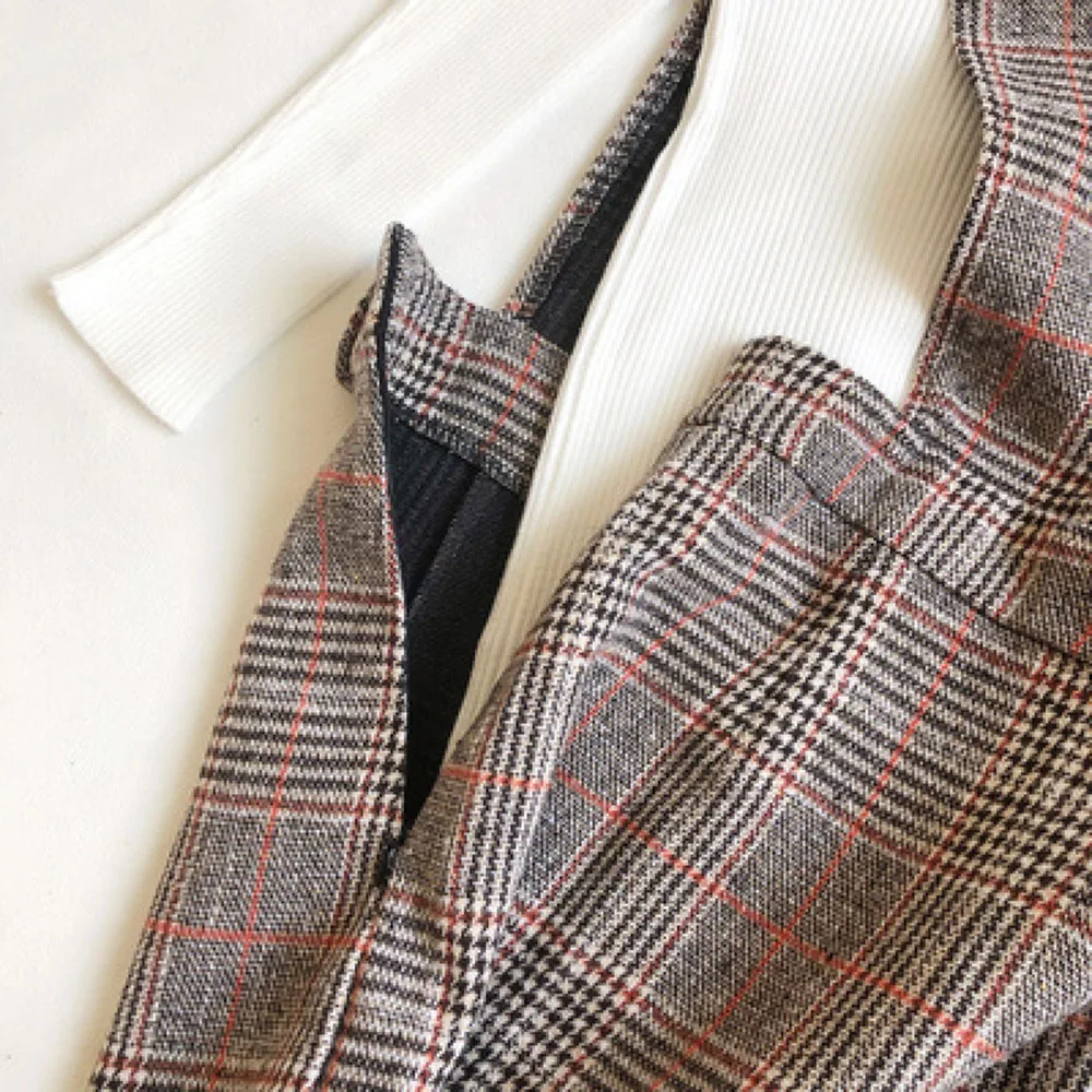 

Two Piece Sets For Women 2020 Autumn Winter Sweater Suits Long Sleeve Dress Set Office Ladies Two-piece Sweater Set