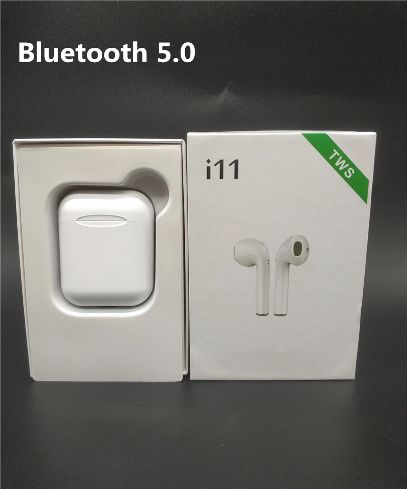 I11 TWS Bluetooth 5 0 беспроводные наушники мини i7s с микрофоном для iPhone 11X8 samsung S10 S9 Xiaomi huawei
