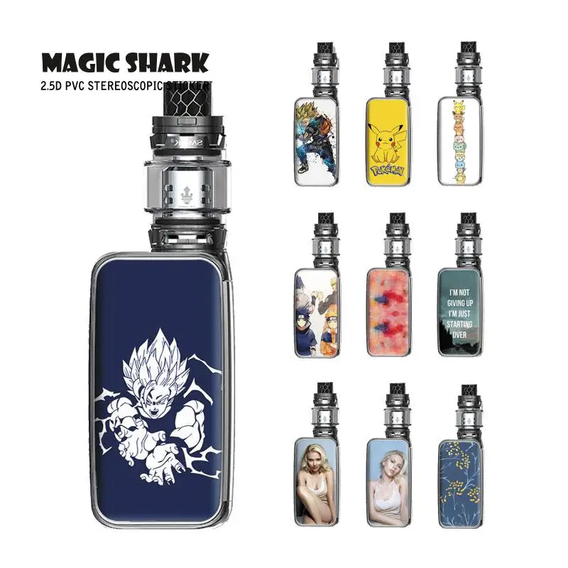 Чехол с наклейкой изображением магии акулы цветов покемонов Пикачу сексуального