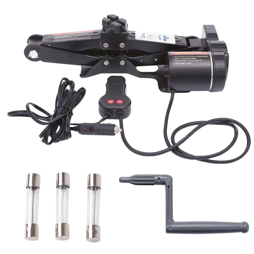 1 комплект из 12 в/2 тонны ножничного домкрата Rocker General Tools портативный