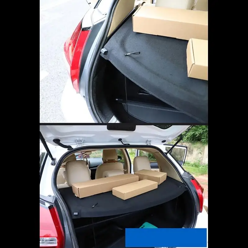 Bolsa Maletero Storage Organizador Coche Car Accessories Organizer Rear Trunk Security Shield FOR Toyota Vios Yaris Hatchback | Автомобили