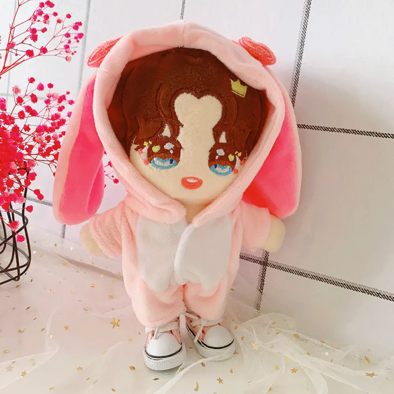 

[MYKPOP]KPOP Doll's Clothes & Accessoires- Bunny Hooded Bodysuit for 20cm Dolls(without doll) Fans Collection SA201222801