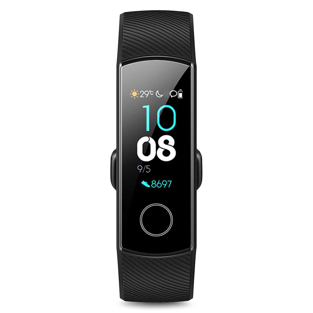 Оригинальный Смарт браслет HUAWEI Honor Band 5 часы с пульсометром и шагомером Bluetooth 5ATM