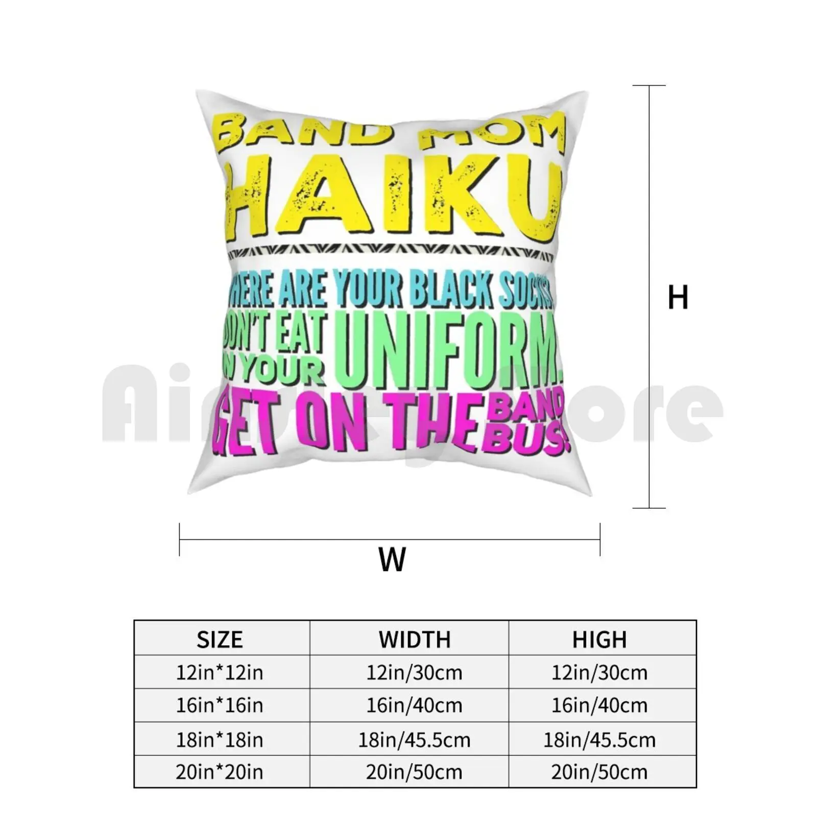 (Походная лента)-искусственная-подушка Haiku с фотографией