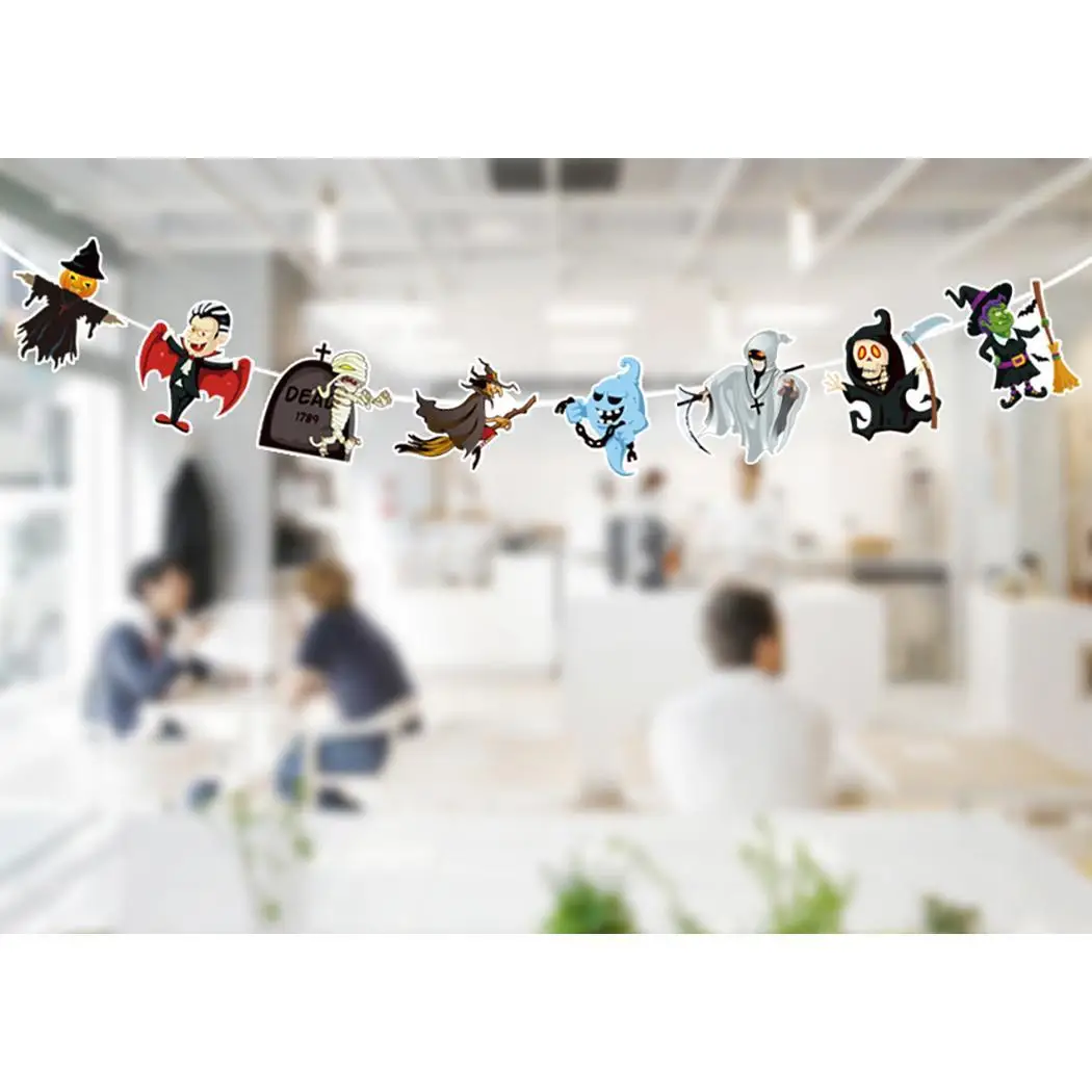 Домашняя Праздничная Тыква Ведьма призрак Висячие декоративные 1 17 Хэллоуин