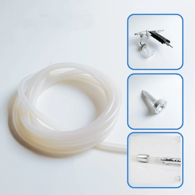 2 м 8*4 Кремниевая трубка для вакуумной шлифовальной машины силиконовая